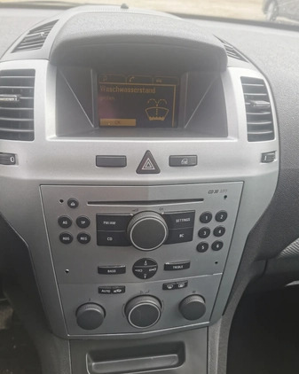 Opel Zafira cena 13900 przebieg: 227000, rok produkcji 2008 z Sianów małe 191